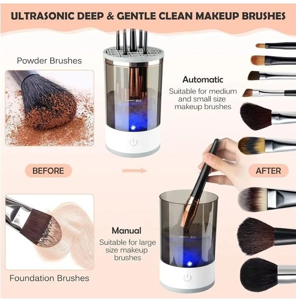 Electric Makeup Brush Cleaner